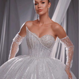 Taşlarla Bezenmiş Cesur Prenses Kesim- 8013